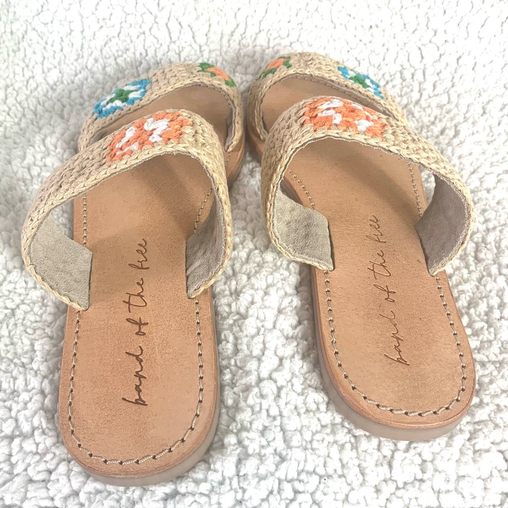Band of the Free Natural Crochet Sandals - Picture 10 of 13